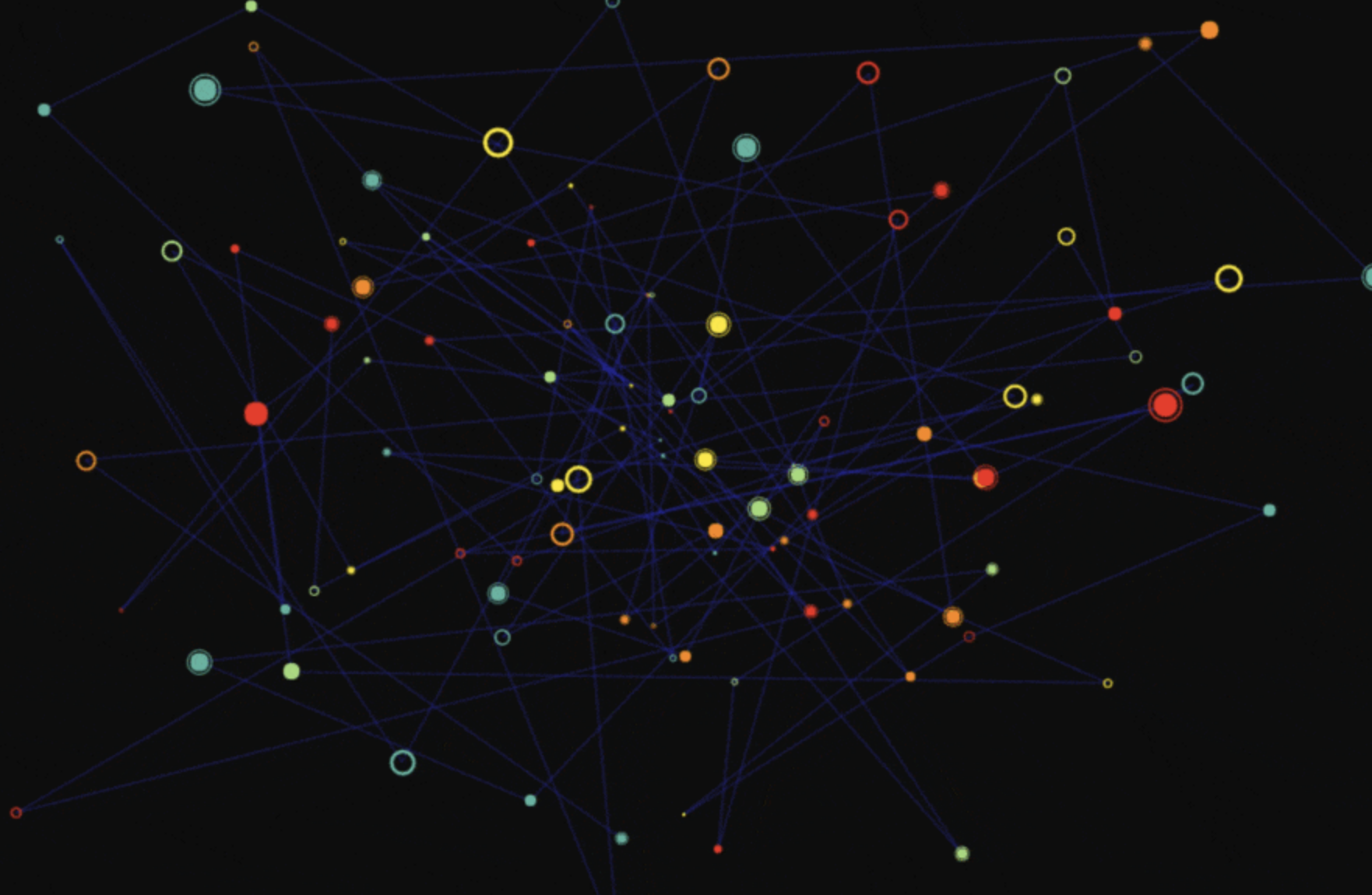 线条圈圈滚动背景