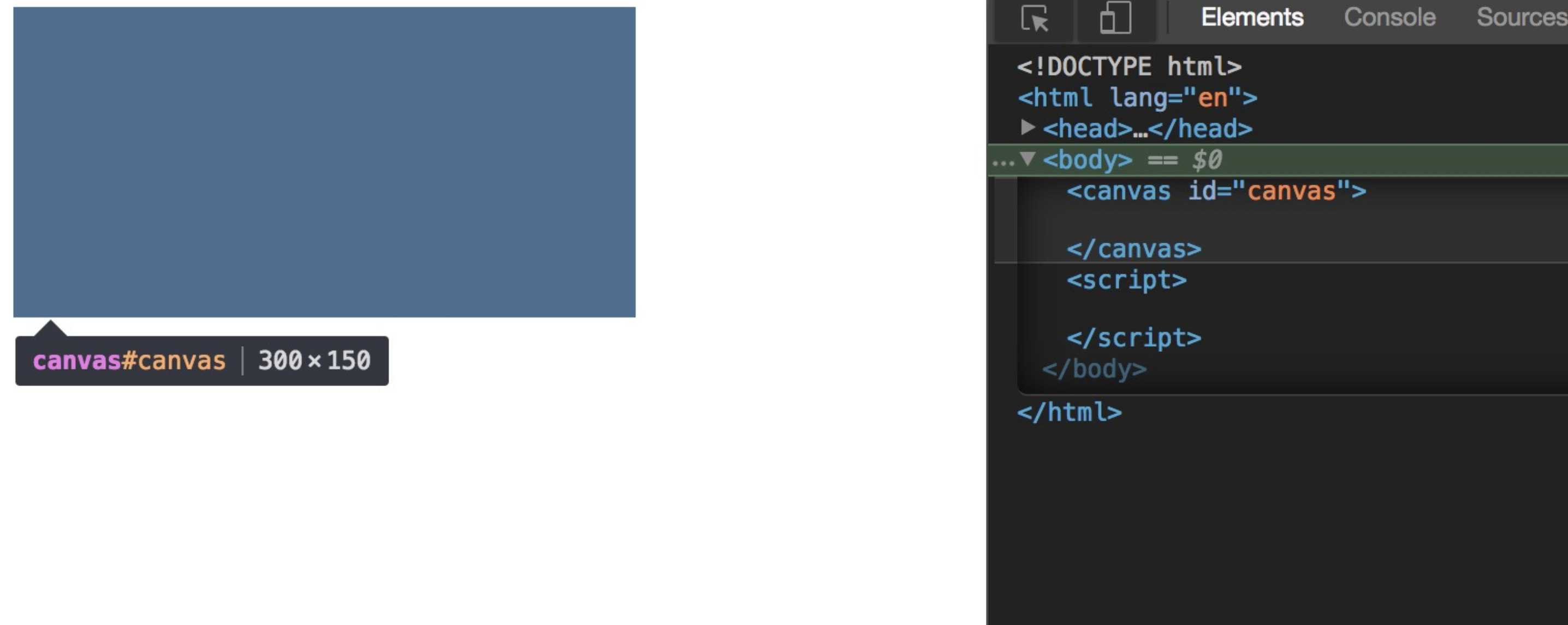 创建 Canvas 画布