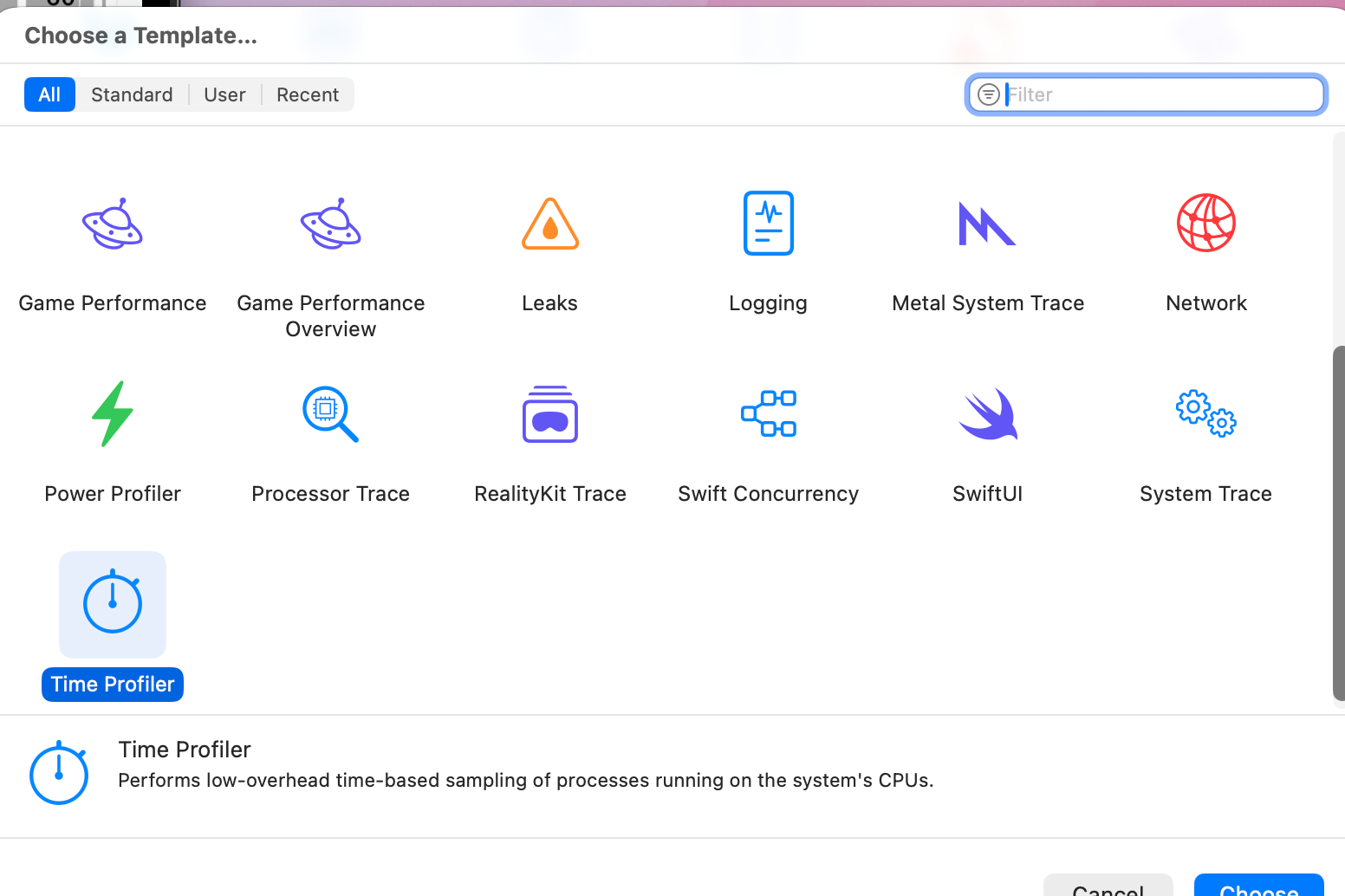 Instruments Time Profiler 主线程与 JS 线程 CPU 占用