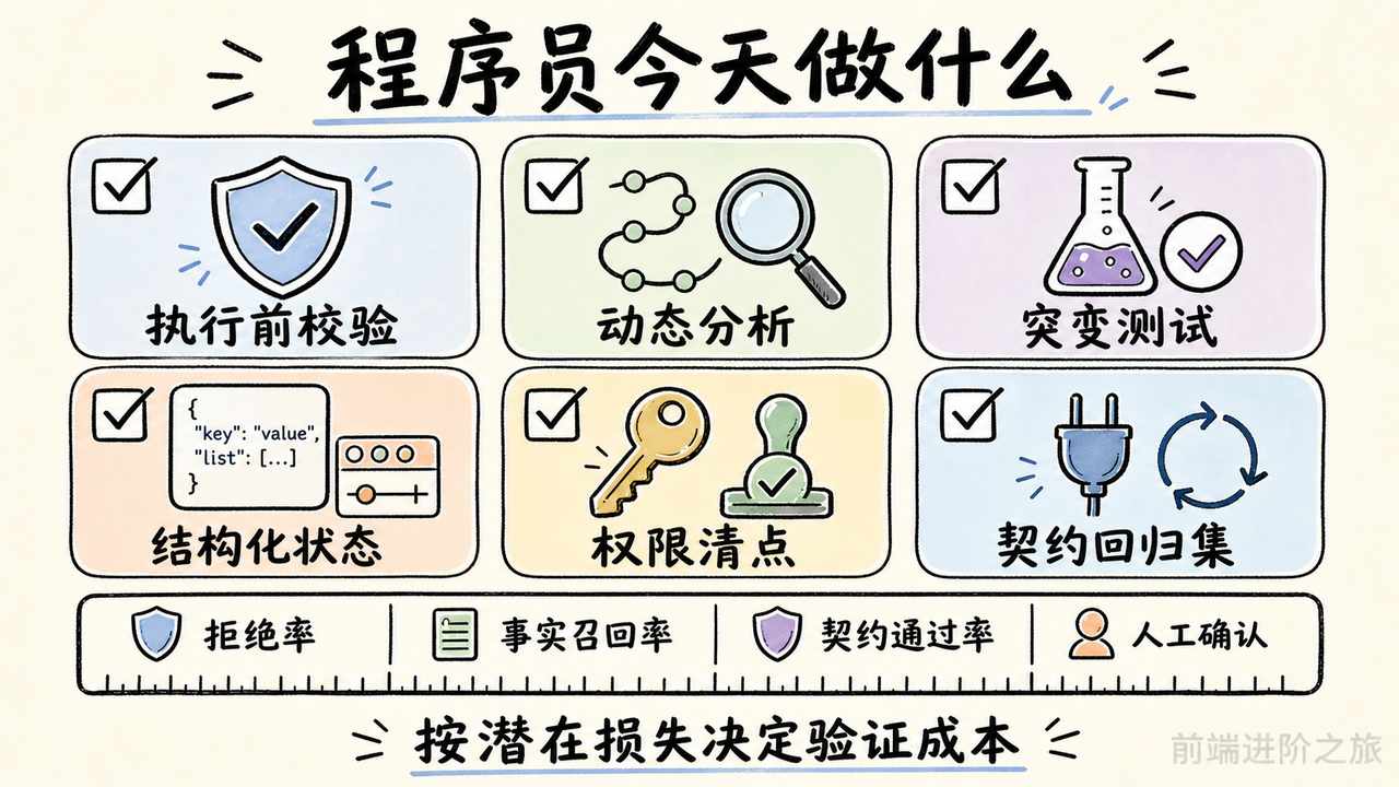 程序员可执行的六项 AI 工程验证行动清单