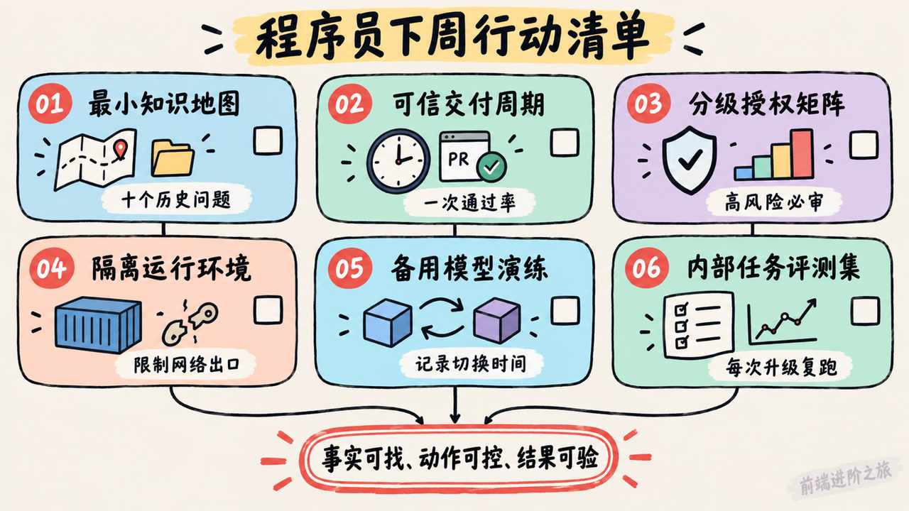 知识地图、分级授权、隔离环境与备用模型行动清单