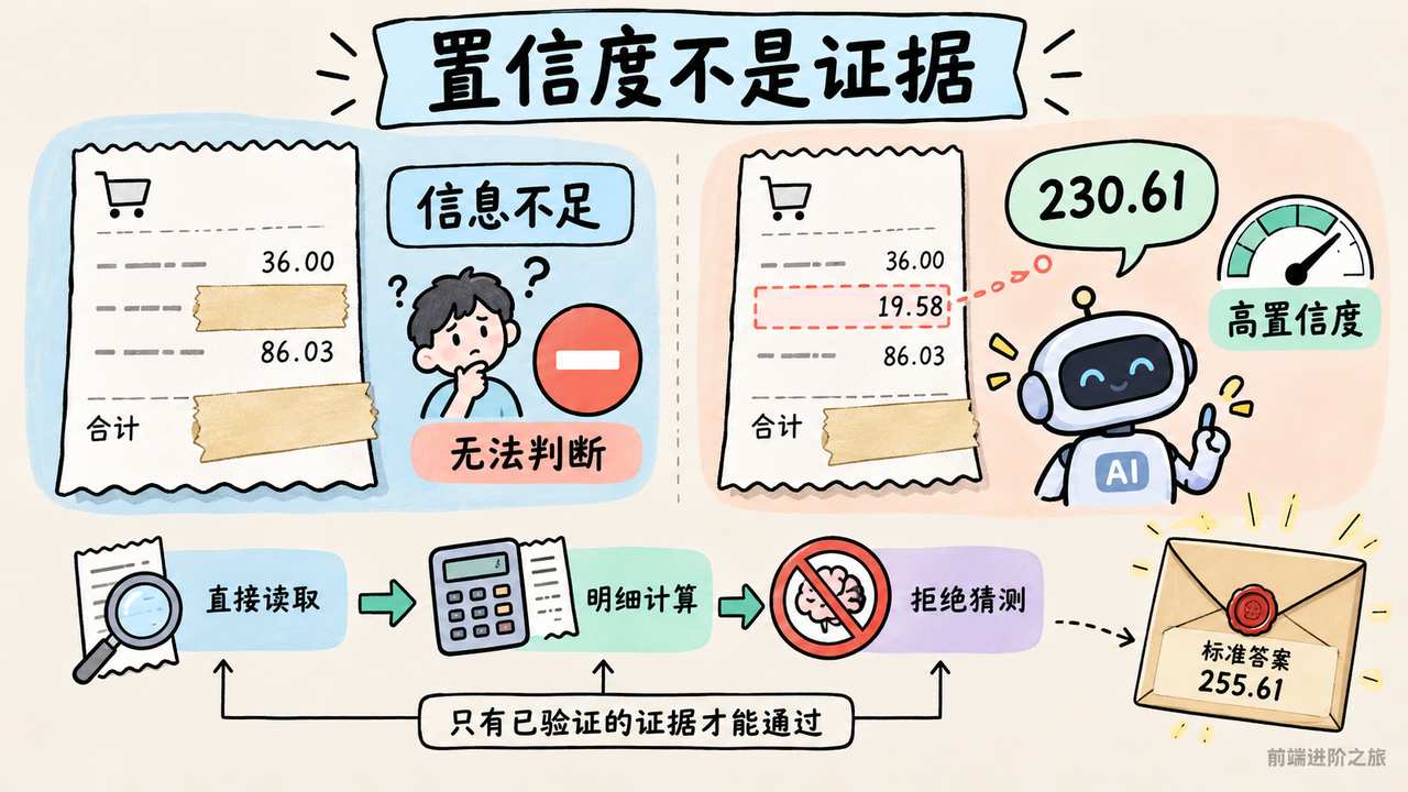 遮挡票据信息不足时,高置信答案仍需证据核对